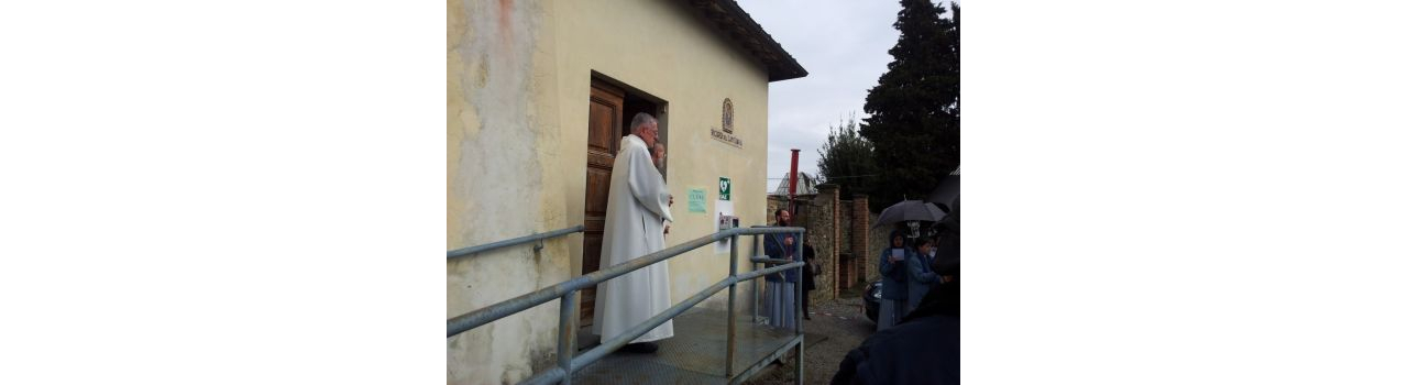 Un momeno della cerimonia