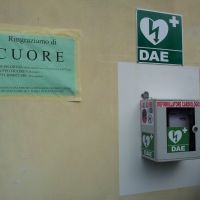 Il defibrillatore donato
