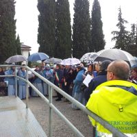 Un momento della cerimonia
