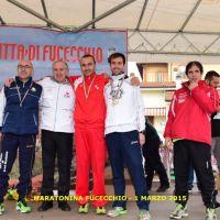 Il presidente nazionale premia i primi tre classificati della categoria VETM